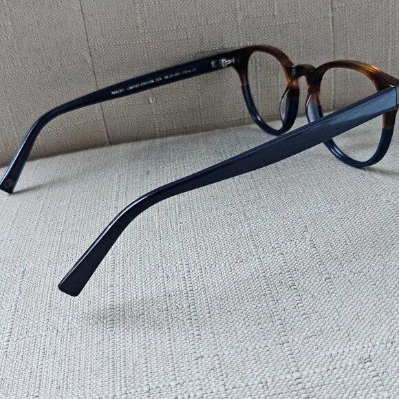 Warby Parker Women Glasses Frame Brown/Blue Tone PERCEY Limited Edition Eyeglass - Picture 8 of 13